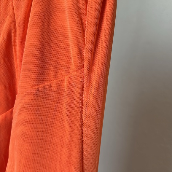 HOUSE OF CB 'Aiza' Flame Orange Maxi Dress NWOT size L - Picture 9 of 16